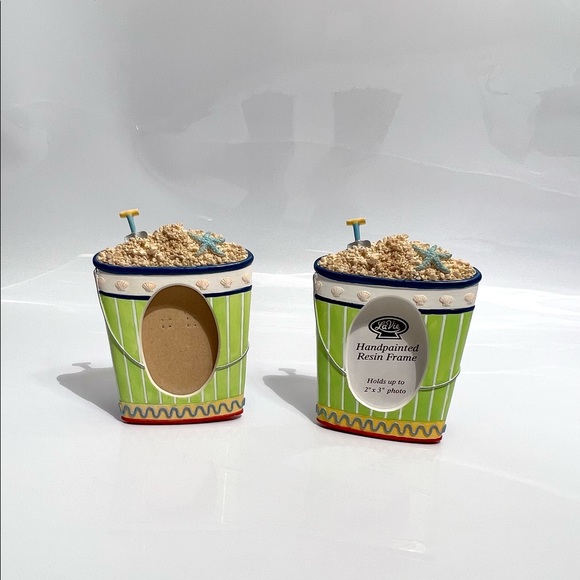 Ceramic Beach Sand Bucket Photo Frame - Picture 6 of 6